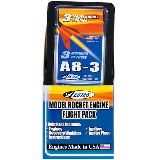 Estes® Rocket Engine Flight Pack, A8-3 | Michaels®